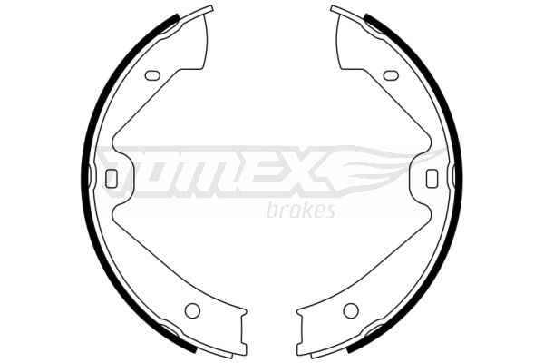 TOMEX BRAKES stabdžių trinkelių komplektas TX 23-11